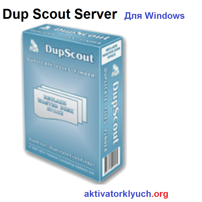 Dup Scout Server + Для Windows (Free Download)